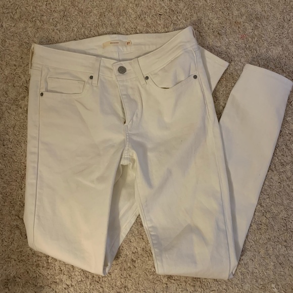 Levi's Denim - White Levi’s Skinny Jeans Size 27